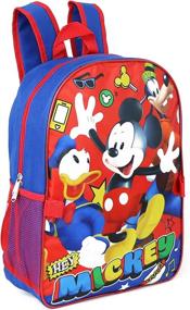 img 3 attached to 16-inch Mickey Mouse 🎒 Backpack with Removable Lunch Box