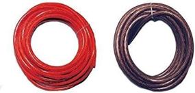 img 4 attached to 🔴 High-Quality 10ft - 8 Gauge Red Power Wire: GA Ground AWG, 5ft Red & 5ft Black