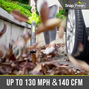 img 3 attached to Effortlessly Tidy Your Lawn With SnapFresh 20V Cordless Leaf Blower - Lightweight And Powerful!