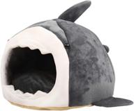 🐱 cute sharp cat bed - a warm and washable covered cave house for dogs and cats by popetpop logo