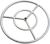 24-inch double ring stainless steel fire pit burner - onlyfire logo