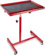 oem tools 24935 29" portable mechanics tear down tray table, 55-pound capacity steel construction red logo