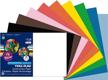 50% recycled tru-ray® construction paper in assorted colors, 12" x 18", pack of 50 for enhanced seo logo