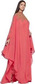 img 2 attached to Kaftan Farasha Caftan Sleeves Evening Women's Clothing ~ Dresses