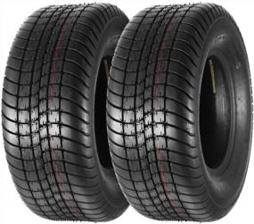 img 4 attached to Set Of 2 MaxAuto Trailer Tires, Load Range C, 6PR, 20.5X8-10 / 205/65-10 Size