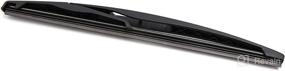 img 4 attached to 🚗 X AUTOHAUX 11 Inch Rear Windshield Wiper Blade: Compatible with Dodge Nitro & GMC Acadia