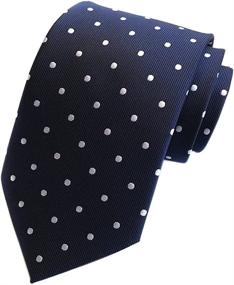 img 2 attached to 🕴️ Secdtie Polka Jacquard Wedding Men's Accessories: Optimal Ties, Cummerbunds & Pocket Squares for Business