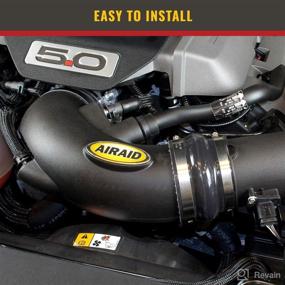 img 2 attached to Enhance Performance with AIRAID 450-930 Modular Intake Tube in Sleek Black Design