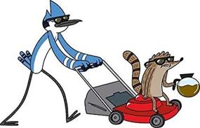 img 1 attached to STICKERS Mordecai Rigby Regular Show