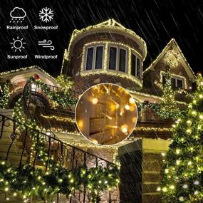 img 2 attached to LIGHTSHARE 1000LED 328FT String Lights Warm White, 8 Modes 30V Plug In Fairy Lights With Remote Control For Home Garden Yard Christmas Wedding Holiday Party Thanksgiving Festival Decoration