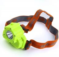 rechargeable scuba dive light underwater led diving headlamp flashlight logo