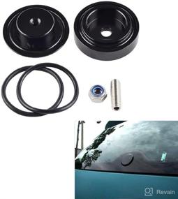 img 4 attached to 🚗 Rear Wiper Delete Kit Compatible with Ford Focus & VW Eos Golf - NICECNC