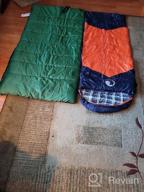 img 1 attached to CANWAY Lightweight Waterproof Sleeping Bag For 4 Seasons Camping & Traveling - Ideal For Adults & Kids review by Oscar Thompson