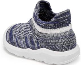 img 2 attached to Puxowe Walking Toddler Comfortable Sneakers Boys' Shoes and Sneakers