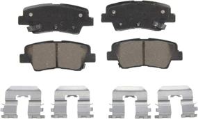 img 4 attached to Wagner QuickStop ZD1544 Ceramic Disc Brake Pad Set - Enhanced SEO