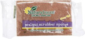 img 2 attached to Organic Walnut Scrubber Sponge - Pack of 24