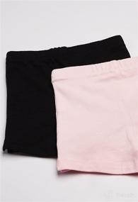 img 2 attached to 🩳 The Children's Place Baby and Toddler Girls Cartwheel Shorts - 2 Pack