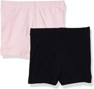 🩳 the children's place baby and toddler girls cartwheel shorts - 2 pack логотип