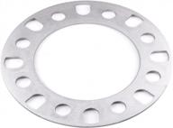 topline products universal brake spacers fits 8x6x5.5 (8x139.7) / 8x170 / 8x180 bolt patterns 1/2" thickness 125.7mm center bore 8.1" overall diameter set of 2 logo