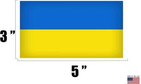 img 3 attached to Ukraine Sticker Ukrainian Window Support