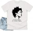 black girl magic concert tee: celebrate afro queen power with our black girl t-shirt logo