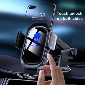 img 2 attached to 【Upgraded】 SKULL CHARGE【Skull Atmosphere Light】 Wireless Car Charger