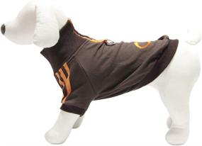 img 2 attached to 🐾 Gooby Track Shirt for Large Dogs: Stylish and Comfortable Brown Top