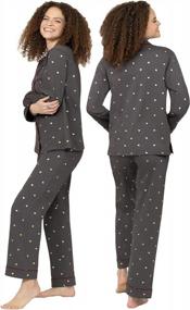 img 2 attached to Luxurious Women'S Sleepwear - PajamaGram Womens Pajamas For Comfort & Style