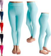 👧 popinjay premium soft girls leggings for girls' clothing on leggings logo