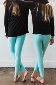img 1 attached to 👧 POPINJAY Premium Soft Girls Leggings for Girls' Clothing on Leggings