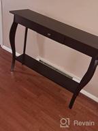 img 1 attached to Chic White Narrow Console Table With Drawer - Ideal Entryway And Accent Sofa Table review by Sri Wells