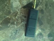 img 1 attached to Bluetooth Car Receiver: Tekhome Bluetooth 5.0 Aux Adapter, Perfect Gift For Dad Men Boyfriend! review by Justin Reedy