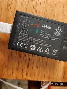 img 5 attached to IMah Rechargeable Battery Pack For Ring Stick Up Cam, Spotlight Cam, Video Doorbell 2/3/4/3Plus And 5F53E9 V4 - Compatible With 2Nd & 3Rd Gen - 1-Pack
