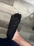 img 1 attached to 🧦 Cotton Running Toe Socks for Men - CaiDieNu Five Finger Crew Socks review by Andy Kucrud