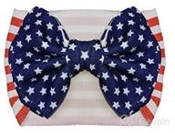 july 4th 7 bow headwrap logo