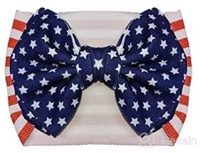 img 4 attached to July 4Th 7 Bow Headwrap