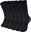 unisex bamboo socks - super soft, cushioned & moisture wicking | 1/3/6 pairs logo