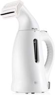 portable handheld garment steamer: 360ml high capacity, fast heat-up & travel pouch included! logo