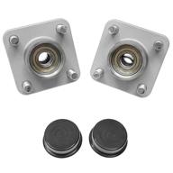 🔩 2003-up club car ds & precedent front wheel hub kit with bearings and seals - 2pcs, replace# 102357701 логотип