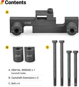 img 3 attached to High-Performance Volvo Timing Tool Kit: EWK Camshaft Locking Tool + 9995452 for S40 S60 XC90 Volvo Models