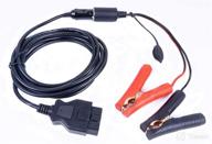 🔋 arteckin alligator clamp 12v obdii car battery cigarette lighter extension cable: memory saver & jumper starter power supply cable логотип