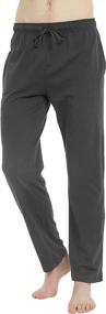 img 1 attached to Soft And Lightweight Men'S Lounge Pants With Pockets - U2SKIIN Pajama Bottoms For Comfortable Sleepwear