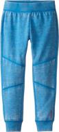 🩲 reebok girls' fleece leggings - large size - girls' active clothing логотип