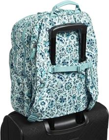 img 2 attached to Vera Bradley Recycled Backpack Butterfly Women's Handbags & Wallets ~ Fashion Backpacks