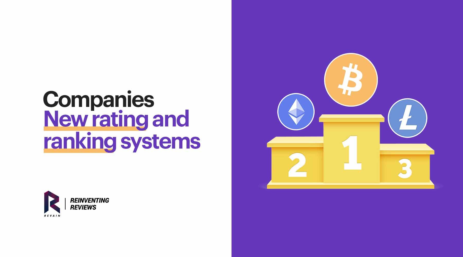 Revain updates companies rating and ranking systems