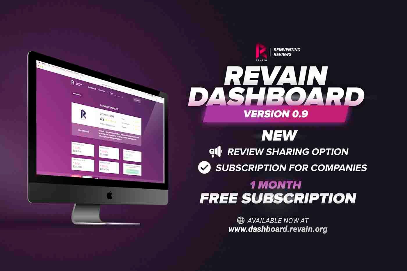 Revain launches Premium subscription in version 0.9 release
