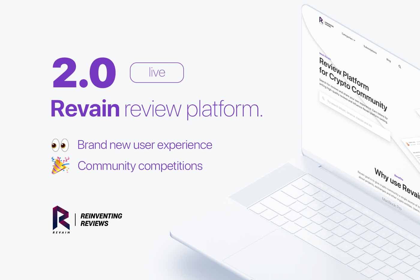 Article Meet Revain 2.0, reworked completely from the ground up
