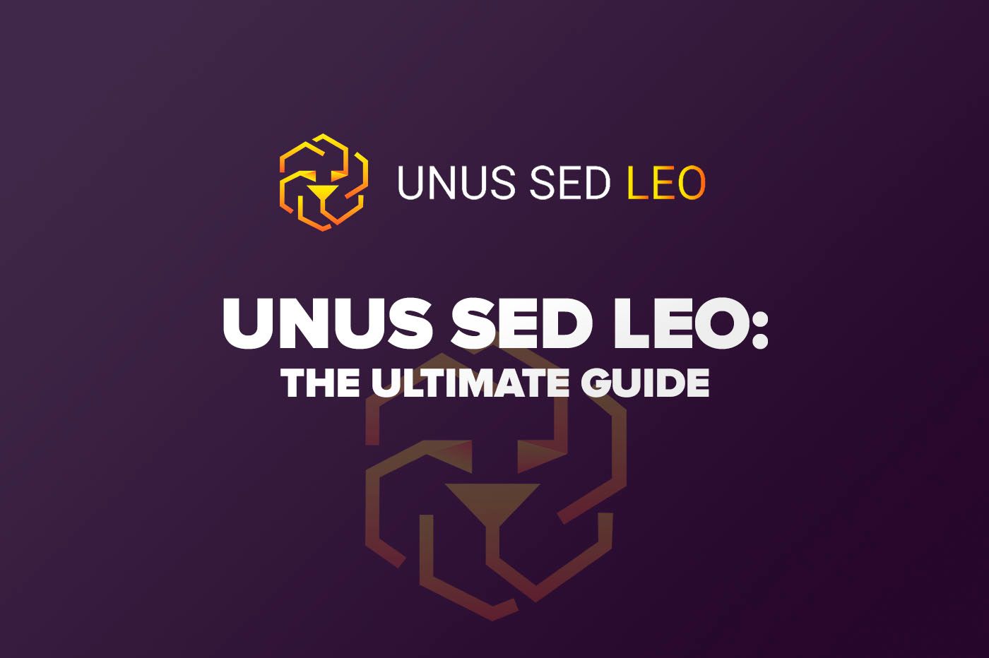 Article What is UNUS SED LEO