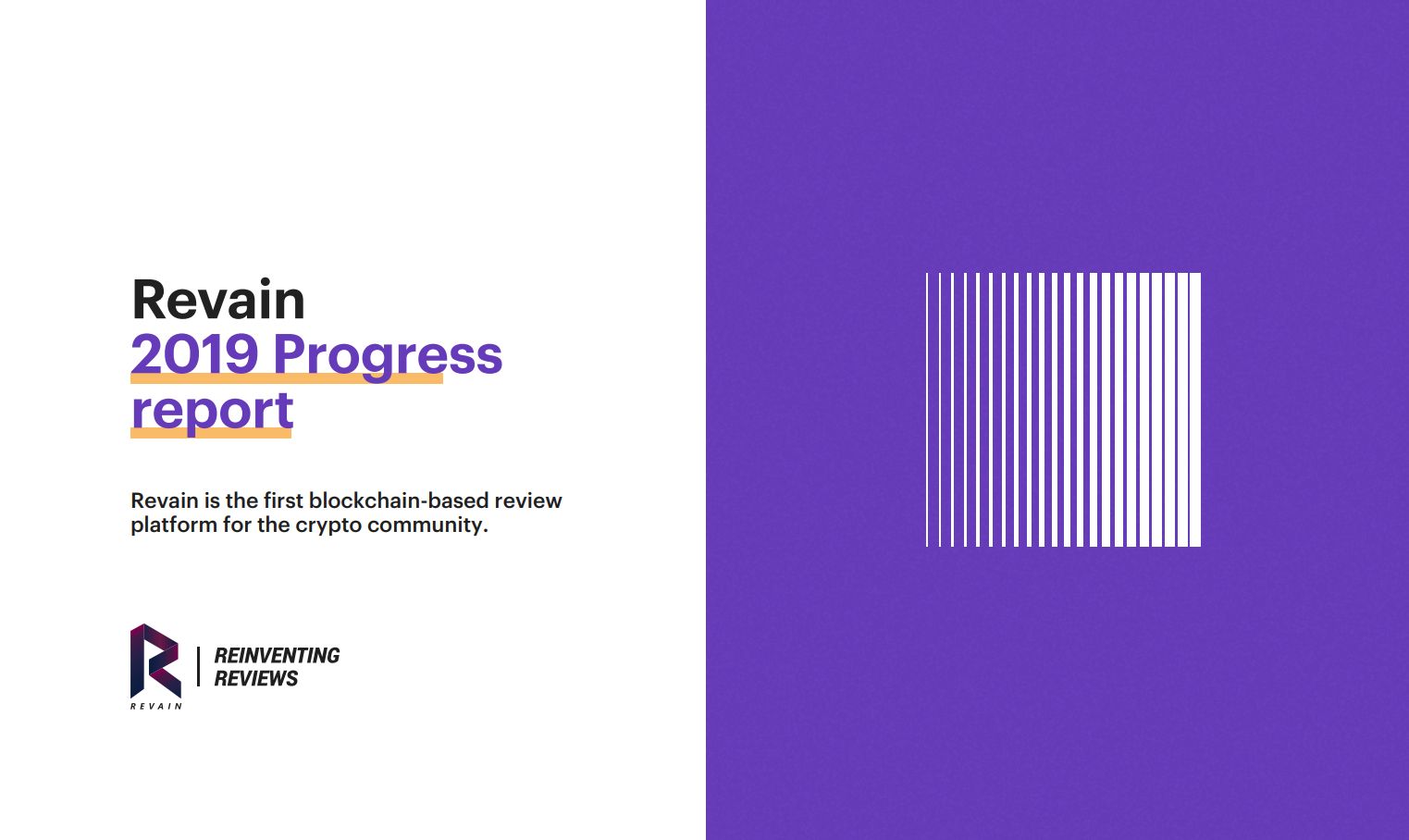 Revain Progress Report 2019