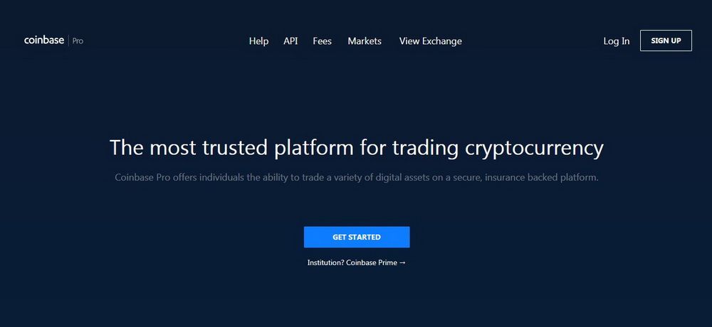 coinbase pro exchange